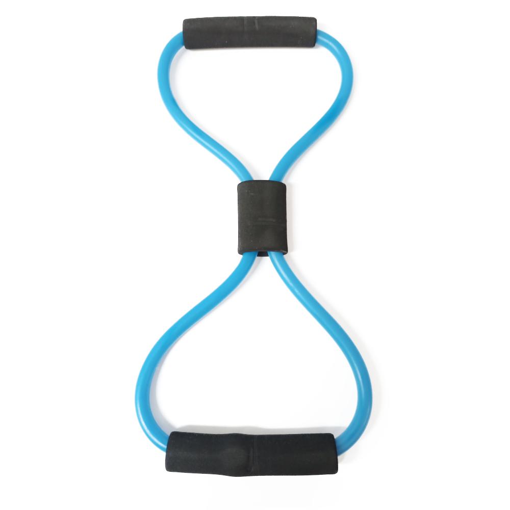 Banda De Resistencia Forma De 8 Fit Circuit Resistencia Medium Color Azul
